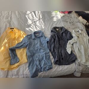 Boys Long Sleeve Button Down Bundle
